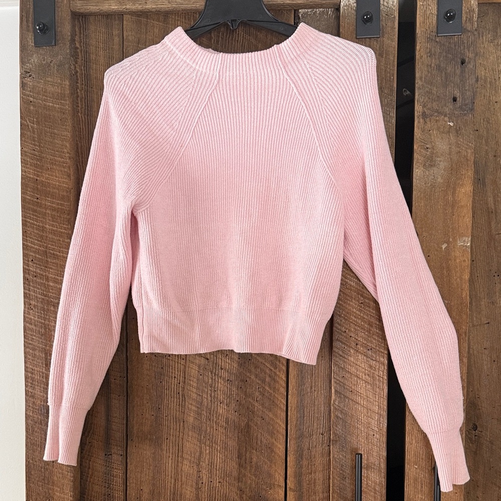 free people Too Good Sweater light pink size small